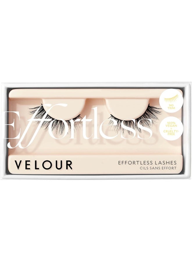Velour Lashes Silk - Short & Sweet - Fake/False Natural Eyelashes - Long Lasting 20+ Applications - Natural & Lightweight - Easy Application - Image 1